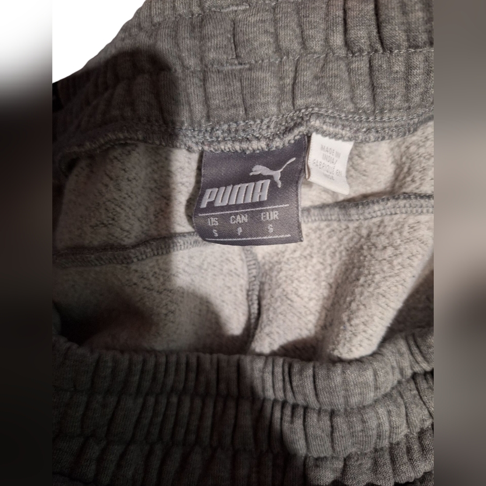 PUMA Men's Gray Sweatpants - Picture 4 of 4